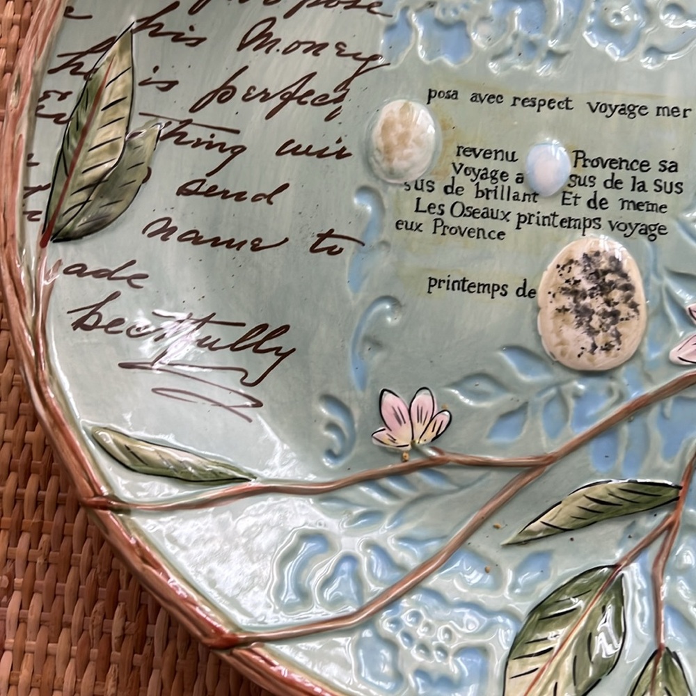 Fitz and Floyd 13” platter - Picture 6 of 6